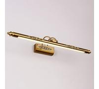 Mjsdjof Éclairage Avant Miroir Traditionnel Oriental, Applique Murale de Salle de Bain Couleur Bronze, Lampes de Table de vanité réglables vers Le Haut et vers Le Bas, Appliques murales industrielles