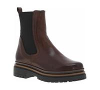 Mjus - Boots en cuir chocolat avec contrefort renforcé et fermeture à soufflet élastiqué - Taille numeric_36