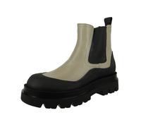 MJUS Chelsea Boots 'Juppy' beige / noir, Taille 39