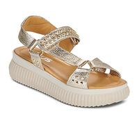 Mjus Sandales compensées PALAU in Doré 38