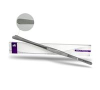 MJW pince de cuisine - Pincette de 30 cm de long en acier inoxydable, Pince à épiler barbecue pour grill durable idéale comme pince à viande, à spaghetti, frire et à pâtisserie avec pointes dentelées