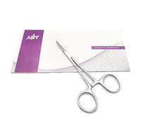 MJW Pince de pêche hémostatique de Verrouillage 12,7 cm en Acier Inoxydable Pince de décrochage Chien Chat Pet Ciseaux Oreilles Cheveux Droits