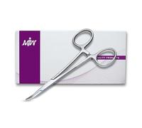 MJW Pince de Verrouillage hémostatique de pêche 5 "en Acier Inoxydable Chien Chat Ciseaux pour Animaux de Compagnie Pince à Cheveux d'oreille