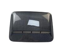 MJXTSUTH Prise d'air Capot Voiture pour Suzuki Vitara 2016-2025,Grille Ventilation Capot Décoratif Débit d'air Admission Autocollant Externe Accessoires,A2-Large air Vents Carbon Fiber