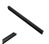 MJYDKBZ Poignée de Meuble Cuisine Noir Moderne, Lot de 2 Poignée Tiroir Alliage d'Aluminium | Anodisé, Poignee d'Armoire Entraxe: 16-1460mm Poignee Porte Poignées pour Placards Avec Vis 512mm/20.2in