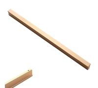 MJYDKBZ Poignée de Meuble Cuisine Or Longue, Lot de 2 Poignée Tiroir Alliage d'Aluminium | Anodisé, Poignee d'Armoire Entraxe: 16-1460mm Poignee Porte Poignées pour Placards Avec Vis 768mm/30.2in