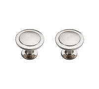 MJYDKBZ Poignée de Tiroir Brossé, Lot de 2 Poignée Meuble Alliage d'Zinc | Anodisé, Poignées Cuisine Entraxe: 64-160mm Poignee Porte Poignee d'Armoire Poignées pour Placards Avec Vis Monotrou