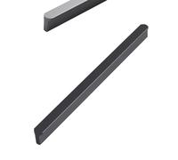 MJYDKBZ Poignée de Tiroir Gris, Lot de 2 Poignée Meuble Alliage d'Aluminium | Anodisé, Poignées Cuisine Entraxe: 96-1160mm Poignee Porte Poignee d'Armoire Poignées pour Placards Avec Vis 192mm/7.6in
