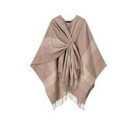 mjyyyds188 Accessoire de mode Pull cape à pompons tendance for femme, idéal for la vie quotidienne, les voyages et rencontres pour toutes les occasions