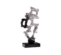 mjyyyds188 Décoration de Bureau Ornements irréguliers créatifs, lumière de Luxe, entrée, Meuble TV, Armoire à vin, décoration de Bureau, Artisanat(Grigio)