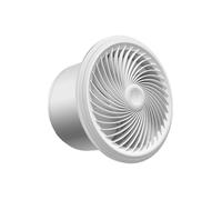 mjyyyds188 Installation facile Ventilateur d'extraction de salle bains, puissant ventilateur domestique, Type mural toilettes, cuisine bidirectionnelle