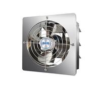 mjyyyds188 Installation facile Ventilateur d'extraction en acier inoxydable, ventilateur de cuisine, Type fenêtre, Ventilation à persiennes muet puissant(8inch)