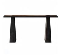 mjyyyds188 Table d'appoint Table d'entrée rétro, Console de Salon, Table décorative Murale(Moyen)