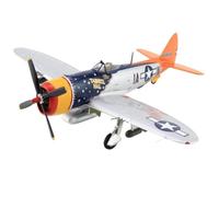 MJZUOLIL Cadeaux pour Pilotes Avion de Chasse P-47D Tarheel Hal Lt. 'Ike' David 1945 Alliage Bombardiers