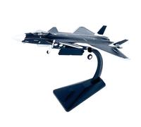 MJZUOLIL Cadeaux pour Pilotes Coffret Cadeau en Alliage Peint J-20 Fighter Black Warrior 1:72 Bombardiers