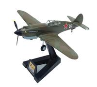 MJZUOLIL Cadeaux pour Pilotes Ornement ABS de Chasseur P-40 soviétique 1:72 Bombardiers