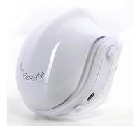 MJZYP Électrique Anti-Pulvérisation Portable Purification d'air Isolement Électronique en Silicone Filtres Coton white