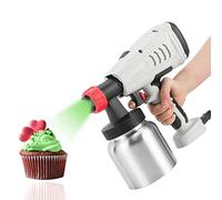 MJZYP Pulvérisateur De Chocolat électrique, 800W Pistolet De Pulvérisation De Chocolat, Le Pulvérisateur à Pâtisserie Polyvalent 3 Modèles Manuel pour Gâteau et Dessert