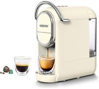 MK-609 Machine à café à dosettes 3 en 1 92��� 19Bar Machine à café à dosettes à infusion froide et chaude Cafetière électrique simple et double service avec arrêt automatique de 15 minutes Réservoir d