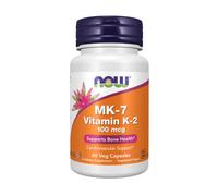 Now Foods Vitamine K2 MK-7 100 mcg - 60 Veg Capsules