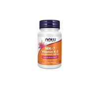 MK-7 Vitamine K-2, extra forte 300 mcg 60 gélules végétales Now Foods