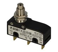 MK H11D09 | MKH11D09 | PIZZATO STANDARD MICROSWITCH WITH PLUNGER ACTUATOR. M10 THREADED COLLAR 1 C/O CONTACT & 0.250" FAST