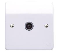 MK K3551whi 1-Gang seule femelle TV