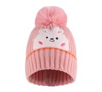MK MATT KEELY Bonnet Bébé Fille 1-4 Ans Chapeau D’Hiver Chaud Enfant Bonnet Mignon Tricoté,C-Rose