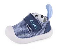 MK MATT KEELY Chaussures Premiers Pas Bébé Garcon Basket Enfants Sneakers Respirant avec Semelle Caoutchouc Antidérapant,Marine,EU21(CN18)