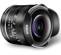 MK Objectif fisheye circulaire ultra large 7,5 mm F/2,8 à grande ouverture, compatible avec appareil photo Canon EFM sans miroir