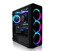 Greed®MK2 Lite - High End PC Gamer - Intel Core i5 10400F + Nvidia Geforce RTX 3050- Ordinateur RGB Ultra Rapide + PC Gaming 4K Raytracing avec 4,3 GHZ - 16 GB DDR4 RAM - 512GB SSD - WLAN + W11 Pro