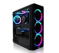 MK2 Plus - PC Gamer - AMD Ryzen 7 5700X - Radeon RX 9060 XT (16GO) - Rapide Bureau PC Gaming - 4K & Raytracing avec 4,6 GHz - 32 GO RAM DDR4 - 1 TO SSD - Ordinateur avec WiFi + Windows 11 Pro