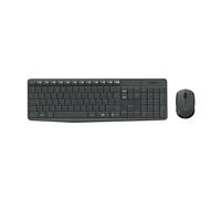 Logitech Wireless Keyboard+Mouse MK235 black retail DE Keyboard Layout
