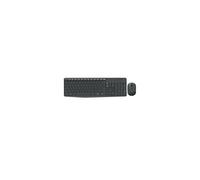 Logitech Combo Clavier et Souris Sans Fil MK235 pour Windows – Clavier Portugais QWERTY – Gris