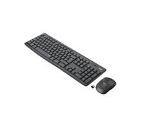 Logitech Kit clavier et souris sans fil MK295 Graphite