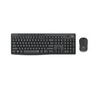 MK295 Silent - Ensemble clavier et souris - sans fil - 2.4 GHz - Portugais - graphite