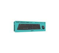 MK295 Silent - Ensemble clavier et souris - sans fil - 2.4 GHz - QWERTZ - Suisse - graphite