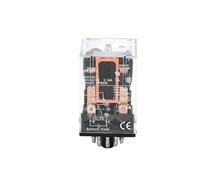 MK2P-I MK3P-I relais intermédiaire haute puissance bobine de cuivre argent Contact général Micro Mini relais électromagnétique AC220V/DC24V(10 Pcs,2P-I DC24V)