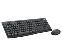 Logitech MK370 Combo – Ensemble clavier et souris sans fil Bluetooth LE QWERTY Espagnol graphite