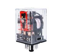 MK3P-I Bobine de relais intermédiaire haute puissance Micro mini commutateur de relais électromagnétique général AC110V/220V/380V DC6V/24V 10A VaneAims 1 pièces(DC 6V)