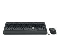 Logitech MK540 Combo Clavier et Souris Sans Fil, Clavier QWERTY Espagnol - Noir
