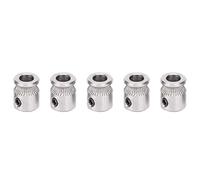 MK8 Extrudeuse FeedStock Wheel 5pcs | Engrenage concave usiné CNC en acier inoxydable | Remplacement de la livraison du filament d'imprimante 3D | Accessoires compatibles 1,75 mm