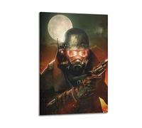 MKALDXCC Fallout New Vegas Poster1 - Impression sur toile - Décoration murale moderne pour chambre à coucher - 60 x 90 cm