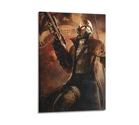 MKALDXCC Fallout New Vegas Poster2 - Impression sur toile - Décoration murale moderne pour chambre à coucher - 50 x 75 cm