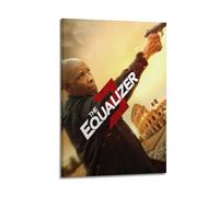 MKALDXCC Poster de film The Equalizer 3 - Impression sur toile - Décoration murale moderne pour chambre à coucher - 40 x 60 cm