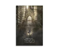 MKALDXCC Poster du film Fantastic Beasts And Where to Find Them - Impression sur toile - Décoration murale moderne pour chambre à coucher - 60 x 90 cm