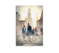 MKALDXCC Poster du film Fantastic Beasts And Where to Find Them - Impression sur toile - Décoration murale moderne pour chambre à coucher - 30 x 45 cm