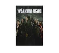 MKALDXCC Poster The Walking Dead sur toile - Impression d'art moderne pour chambre à coucher - 40 x 60 cm