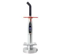 Mkasbn Lampe UV Portable Rechargeable - 18 Niveaux réglables et tête rotative à 360° avec écran LCD, Couvercle de Protection oculaire pour Inspection Portable