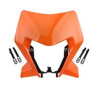 MKBHD Convient for KTM plaque de phare Enduro moto masque Dirt Bike Motocross phare accessoires XC SX SXF XCW 125 à 500 SMR 2024(Orange)